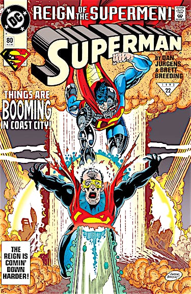 Superman (1986-) #80 preview images