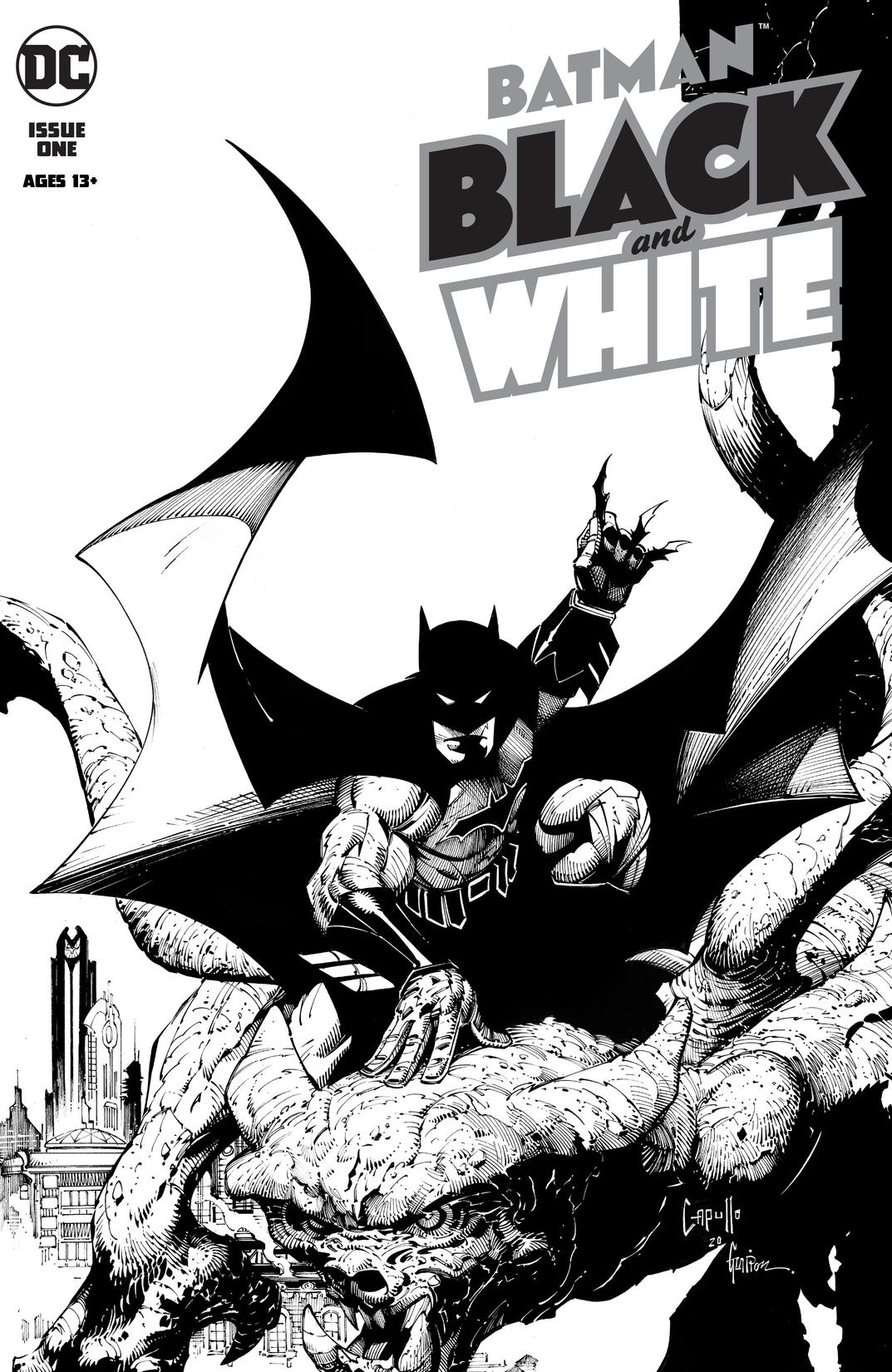 Batman Black & White (2020-) #1 preview images