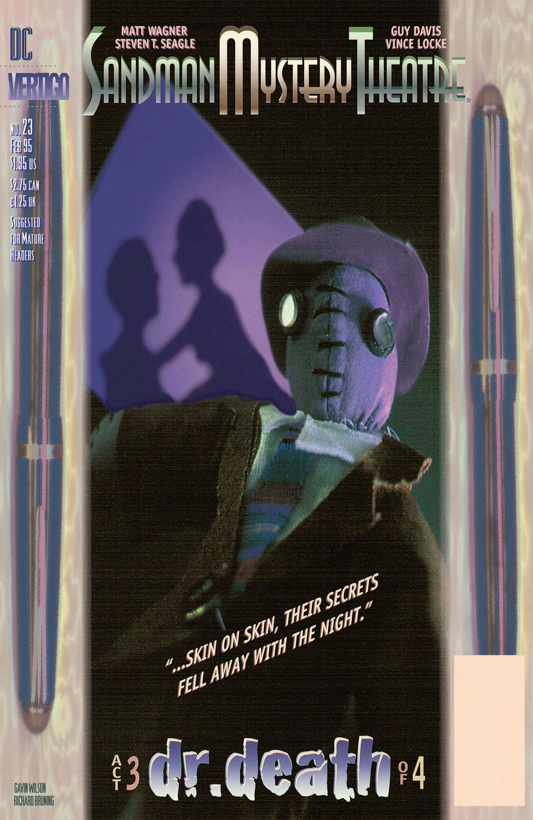 Sandman Mystery Theatre #23 preview images