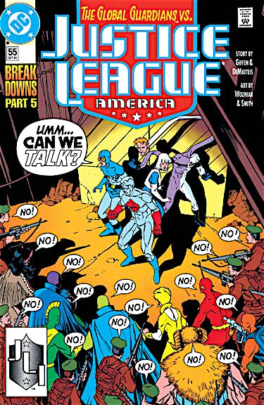 Justice League America (1987-1996) #55 preview images