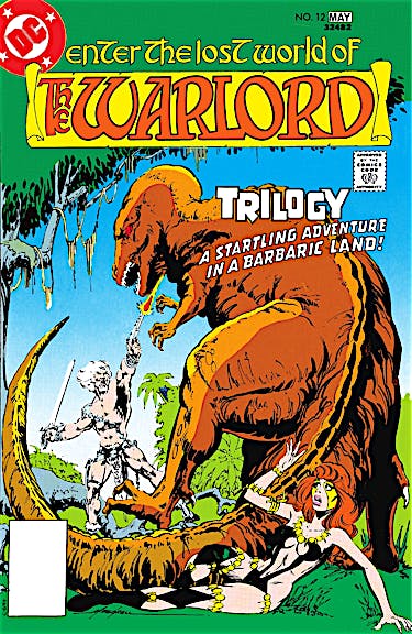 Warlord #12 preview images