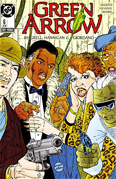 Green Arrow (1987-) #6 preview images