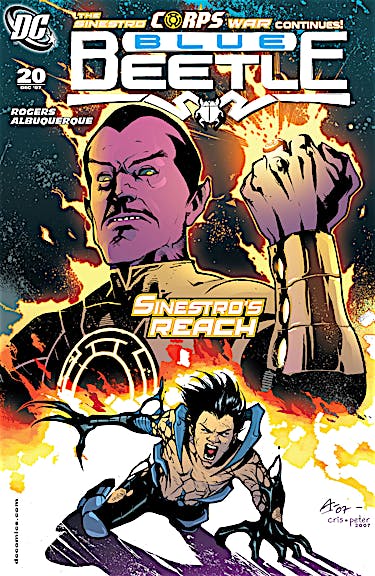 Blue Beetle (2006-) #20 preview images