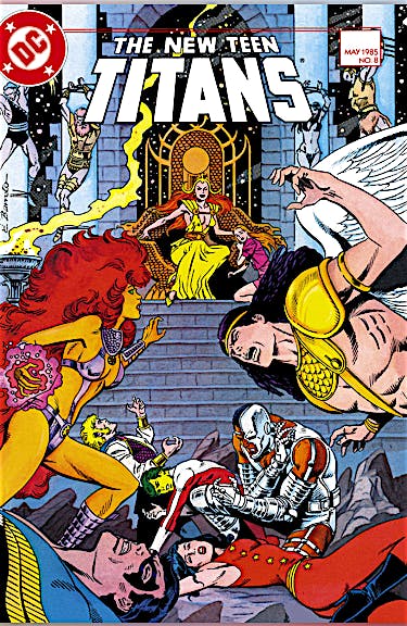 The New Teen Titans #8 preview images