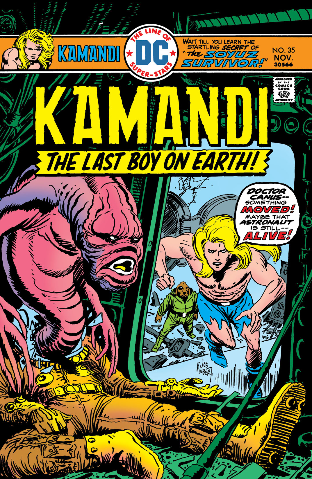 Kamandi: The Last Boy on Earth #35 preview images