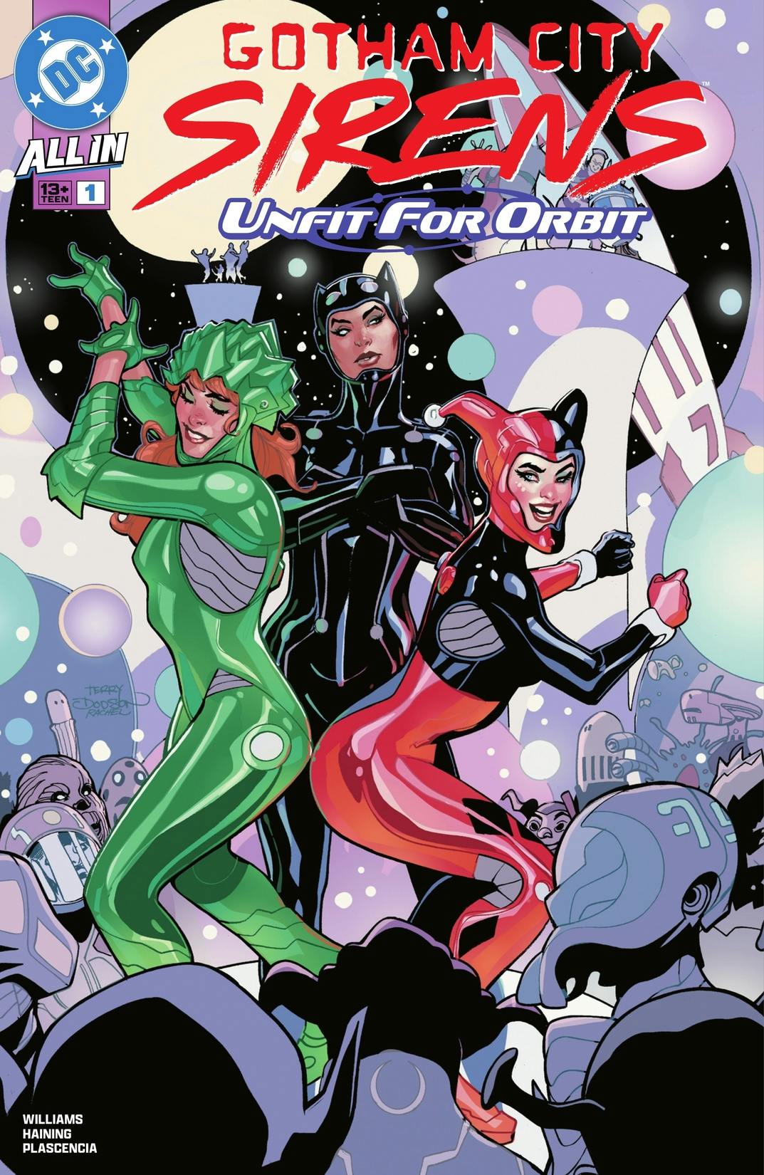 Gotham City Sirens: Unfit For Orbit #1