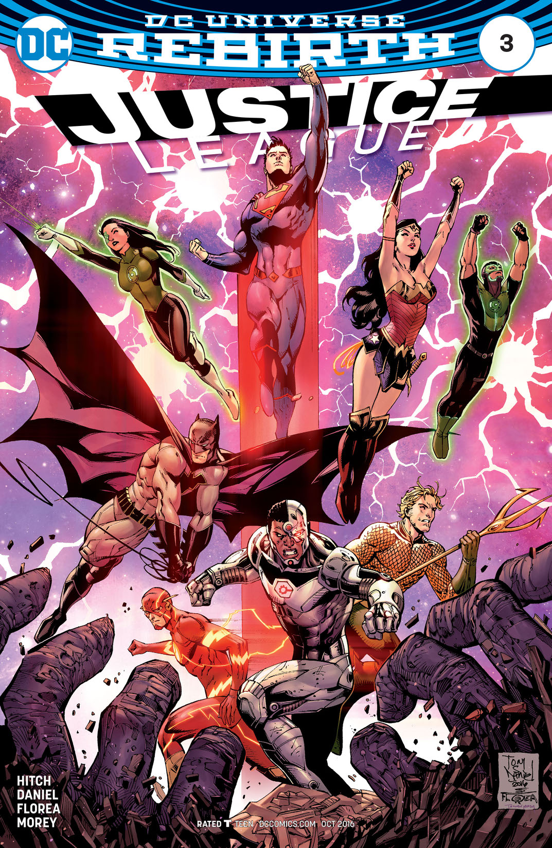 Justice League (2016-) #3 preview images