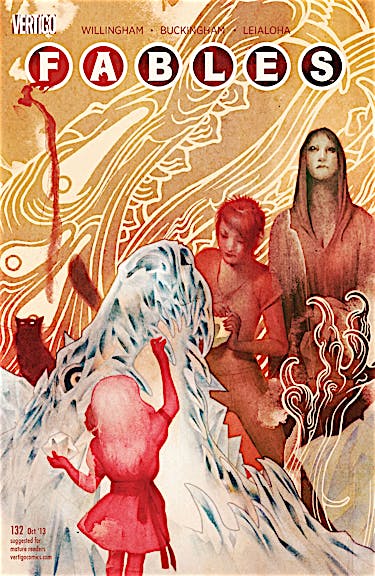 Fables #132 preview images