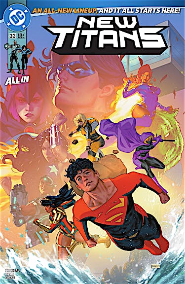 New Titans #33 preview images