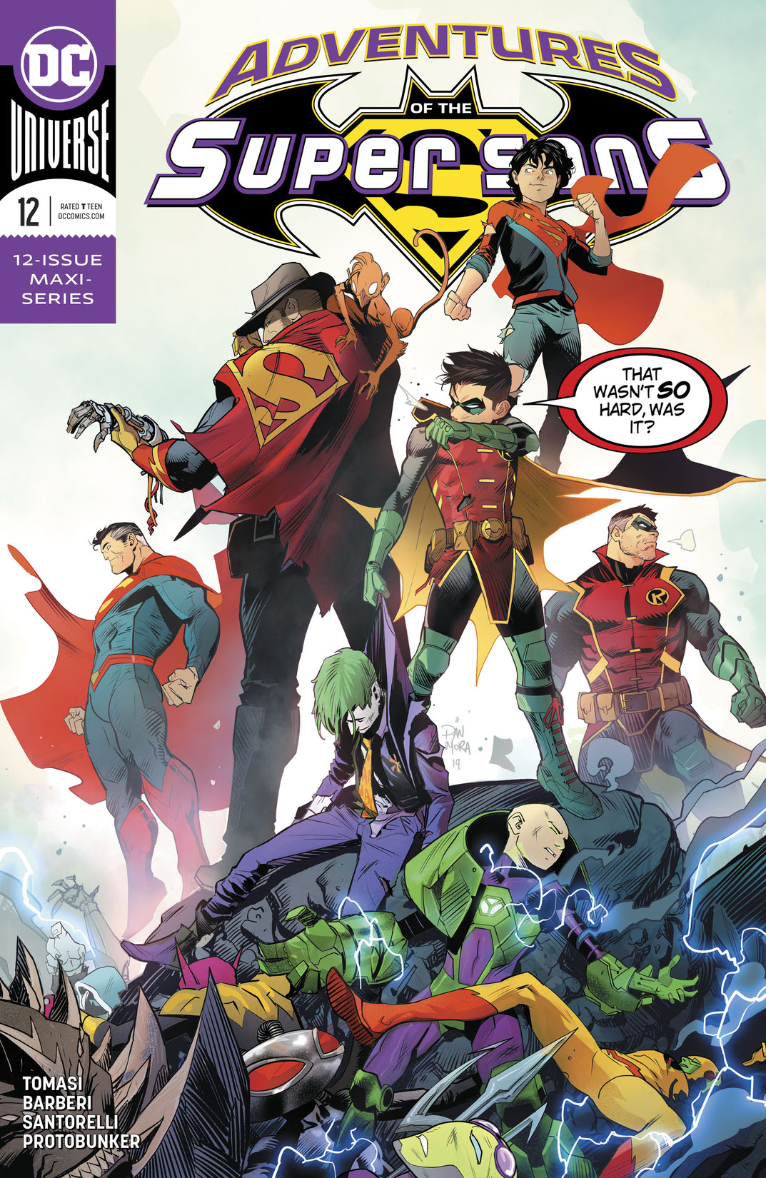 Adventures of the Super Sons #12 preview images
