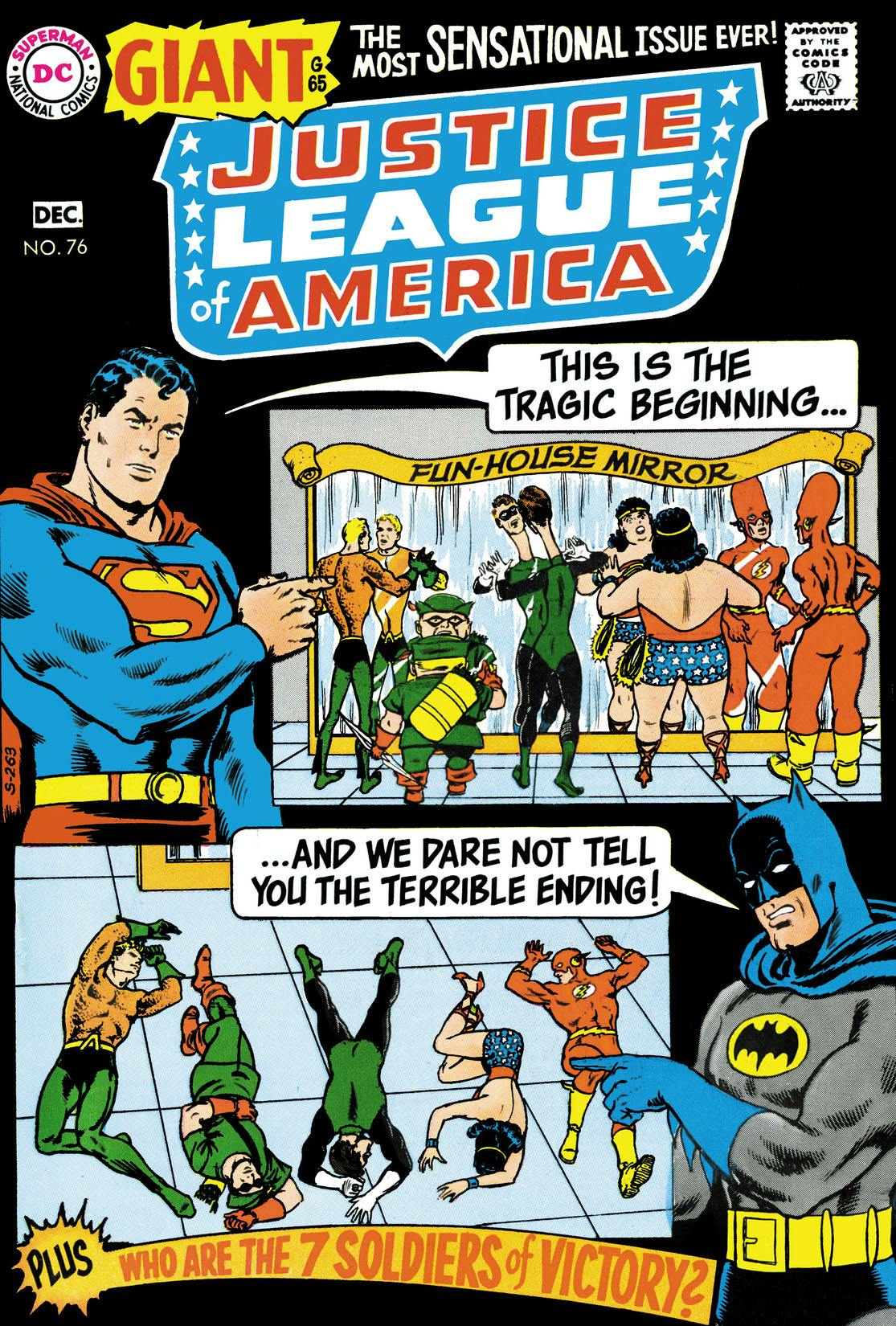 Justice League of America (1960-) #76 preview images