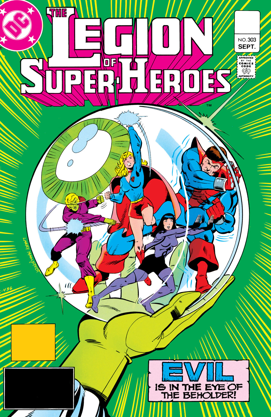 The Legion of Super-Heroes (1980-) #303 preview images