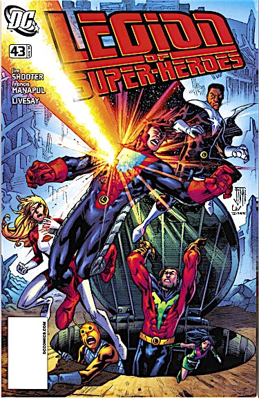 Legion of Super-Heroes (2007-) #43 preview images