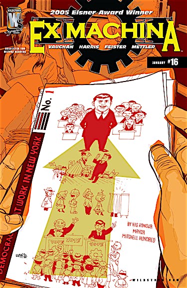 Ex Machina #16 preview images