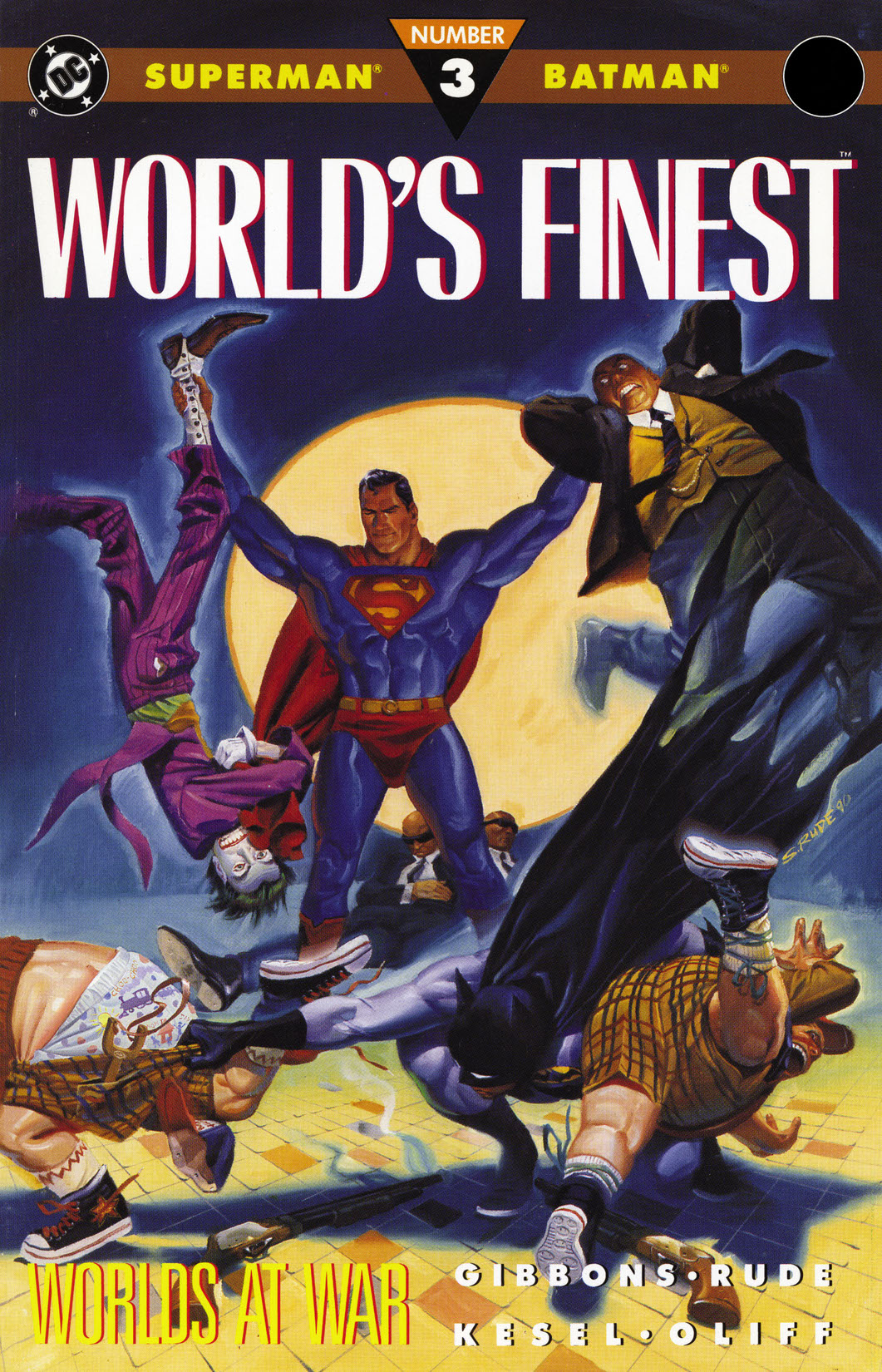 of 3 World's Finest # 1 USA,1990 Suoerman/Batman 
