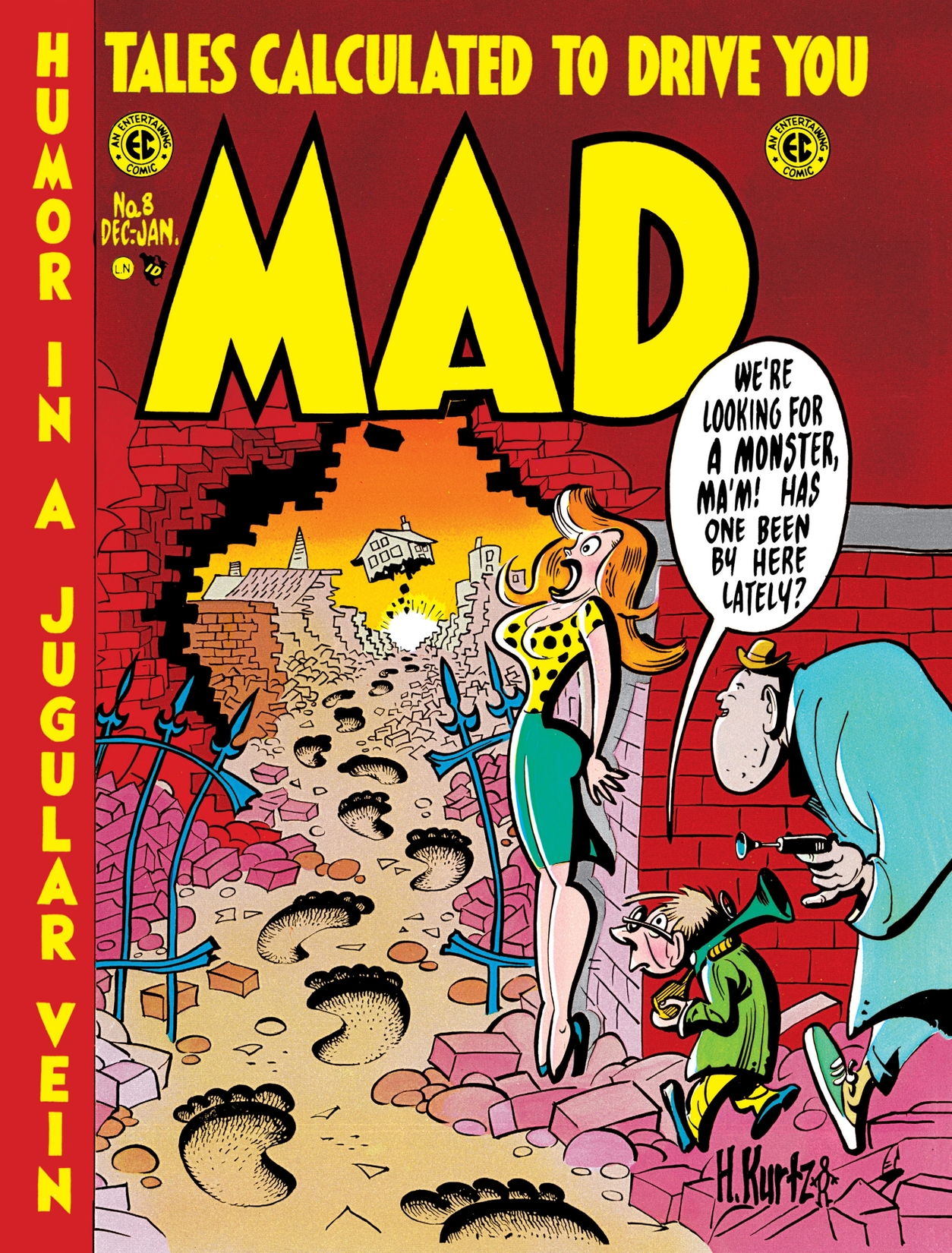 MAD Magazine #8 preview images