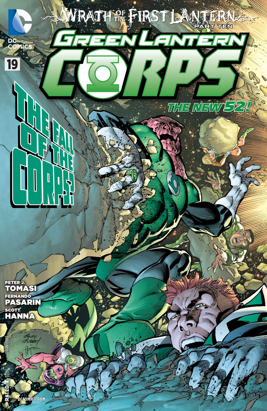 Green Lantern Corps (2011-) #19 preview images