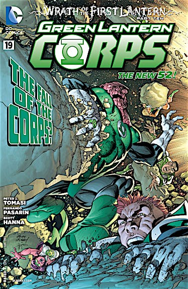 Green Lantern Corps (2011-) #19 preview images