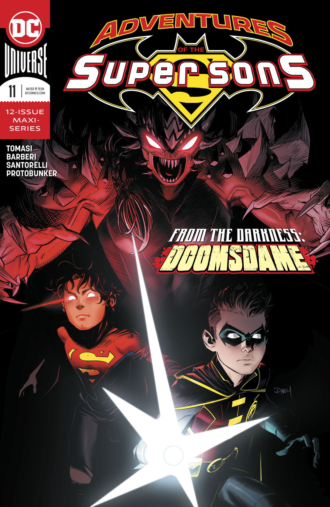 Adventures of the Super Sons #11 preview images