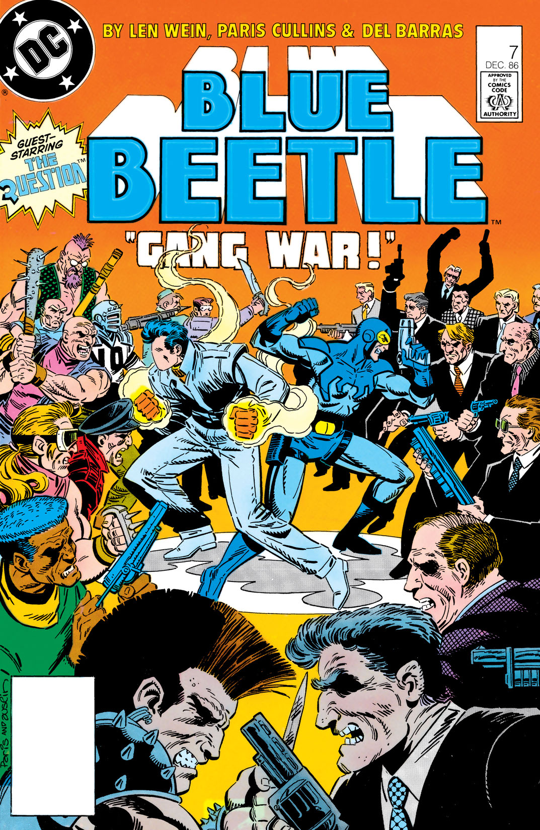Blue Beetle (1986-) #7 preview images