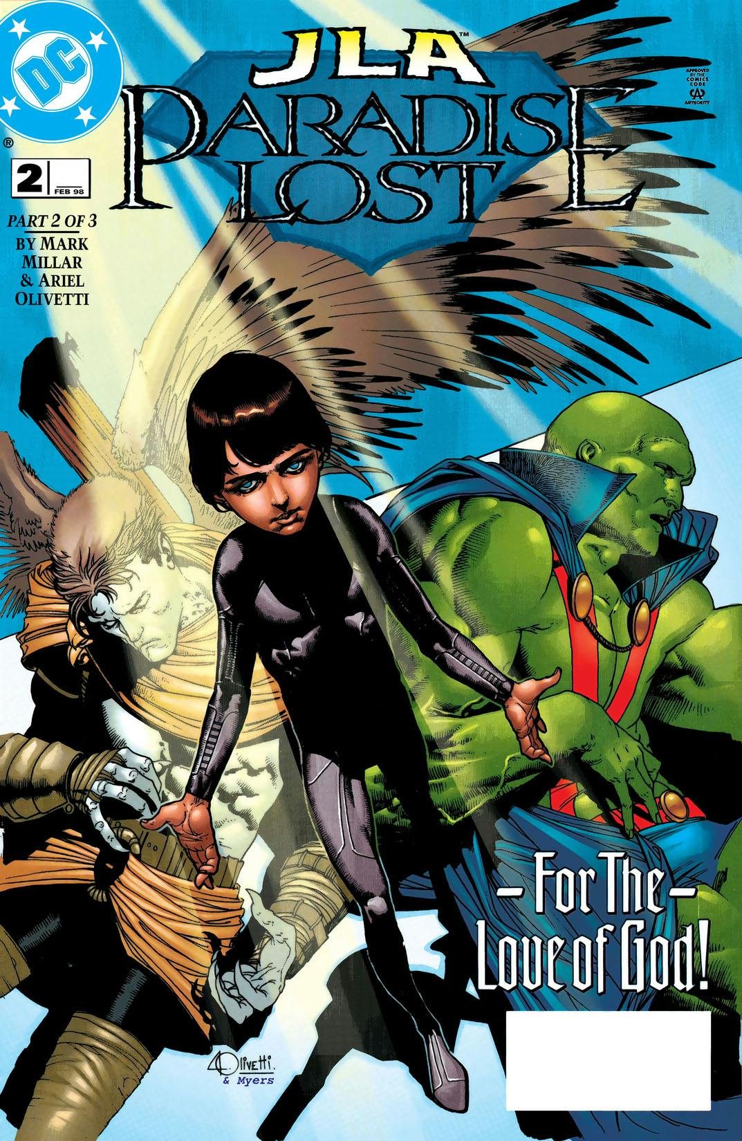 JLA: Paradise Lost #2 preview images