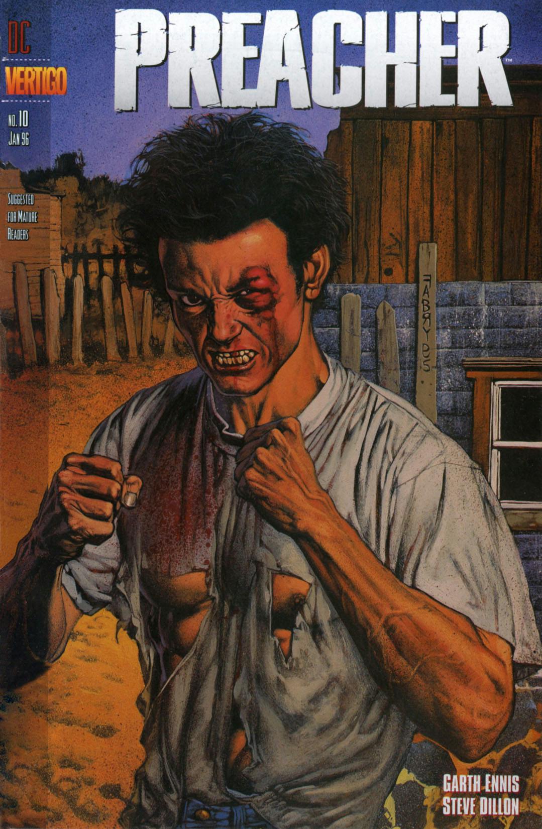 Preacher #10 preview images