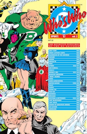Who's Who Update 1987 #3