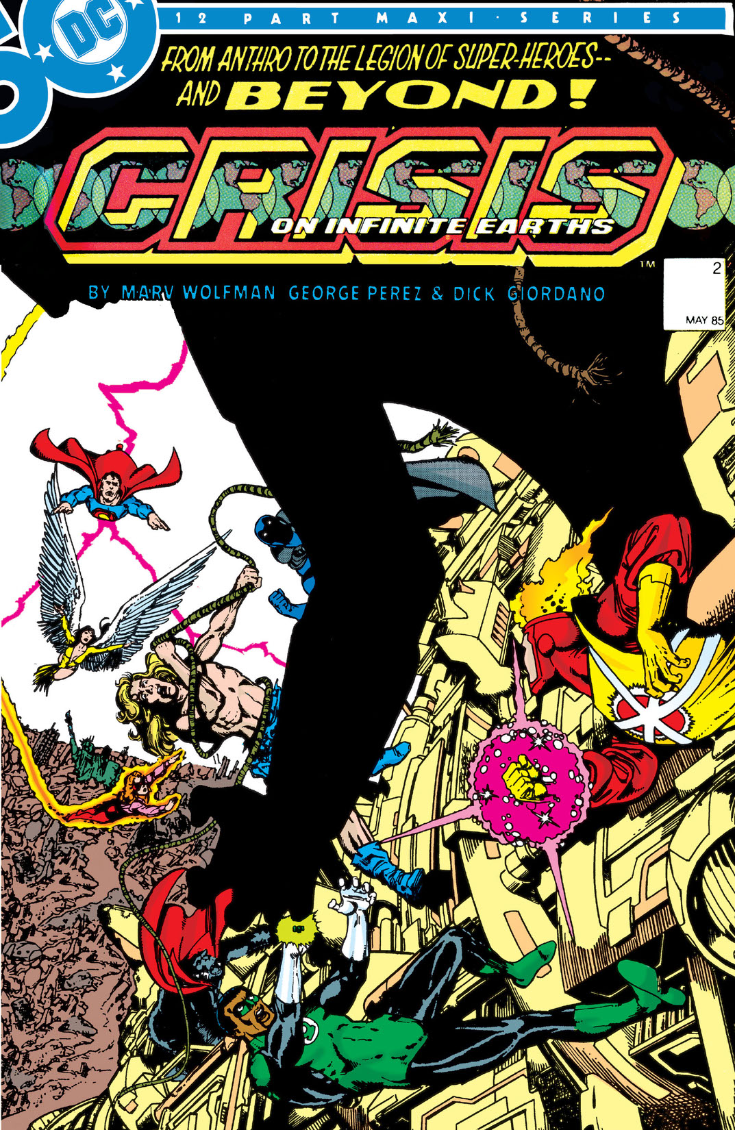Crisis on Infinite Earths #2 preview images