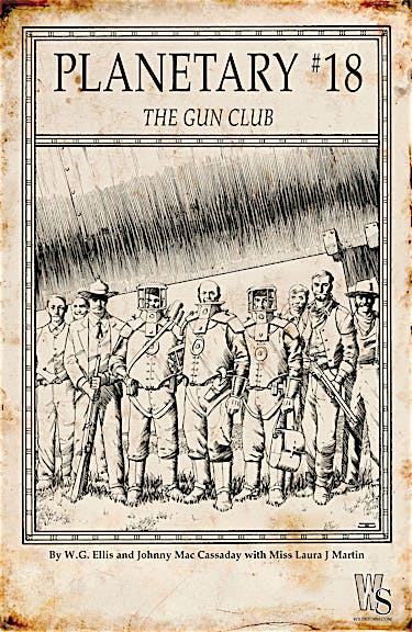 Planetary #18 preview images