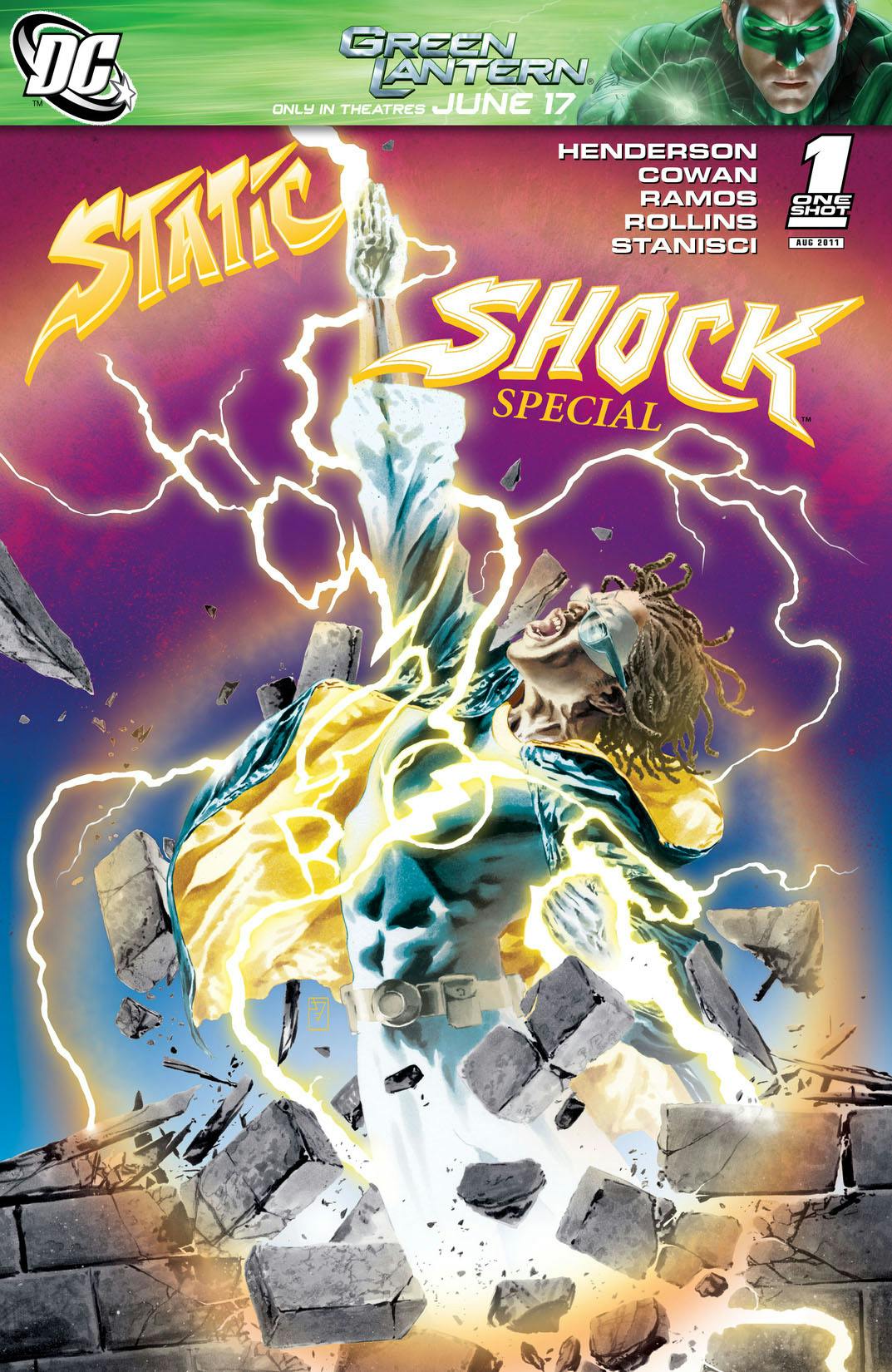 Static Shock Special #1 preview images