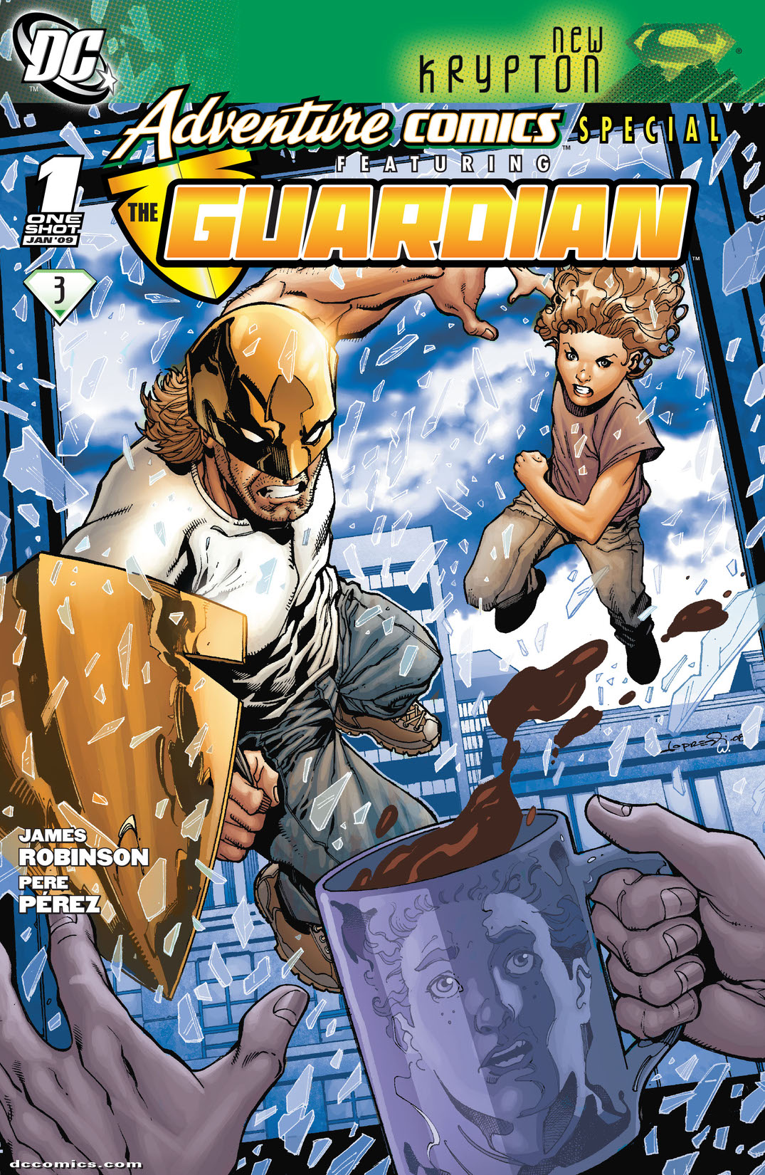 Adventure Comics Special featuring the Guardian (2008-) #1 preview images