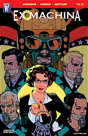 Ex Machina #45 preview images