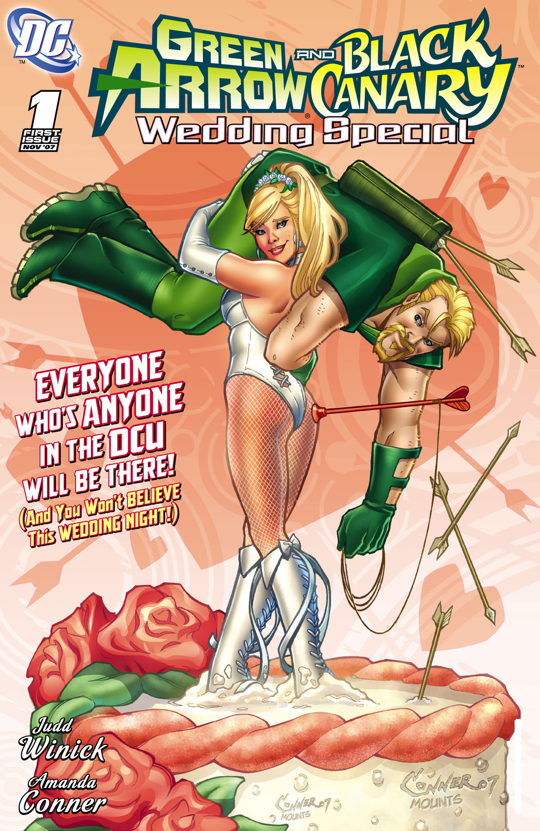 Green Arrow/Black Canary Wedding Special #1 preview images