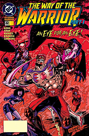 Guy Gardner: Warrior #32 preview images