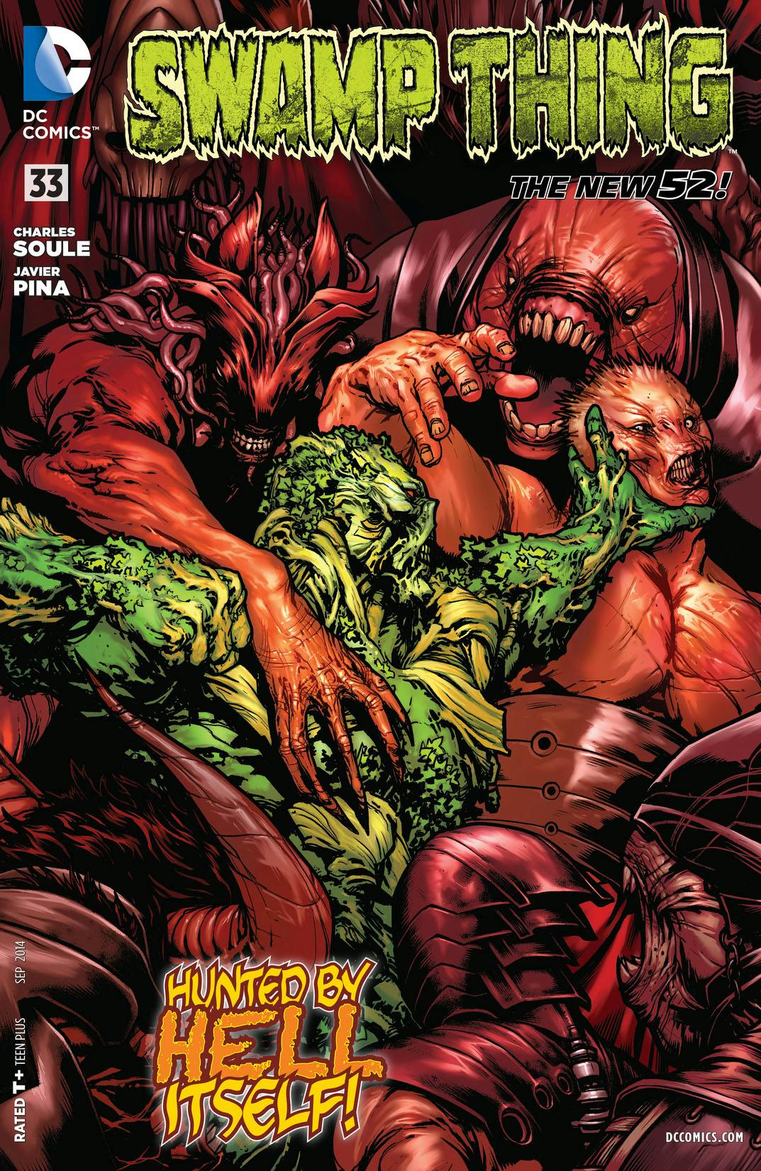 Swamp Thing (2011-) #33 preview images