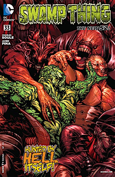 Swamp Thing (2011-) #33 preview images