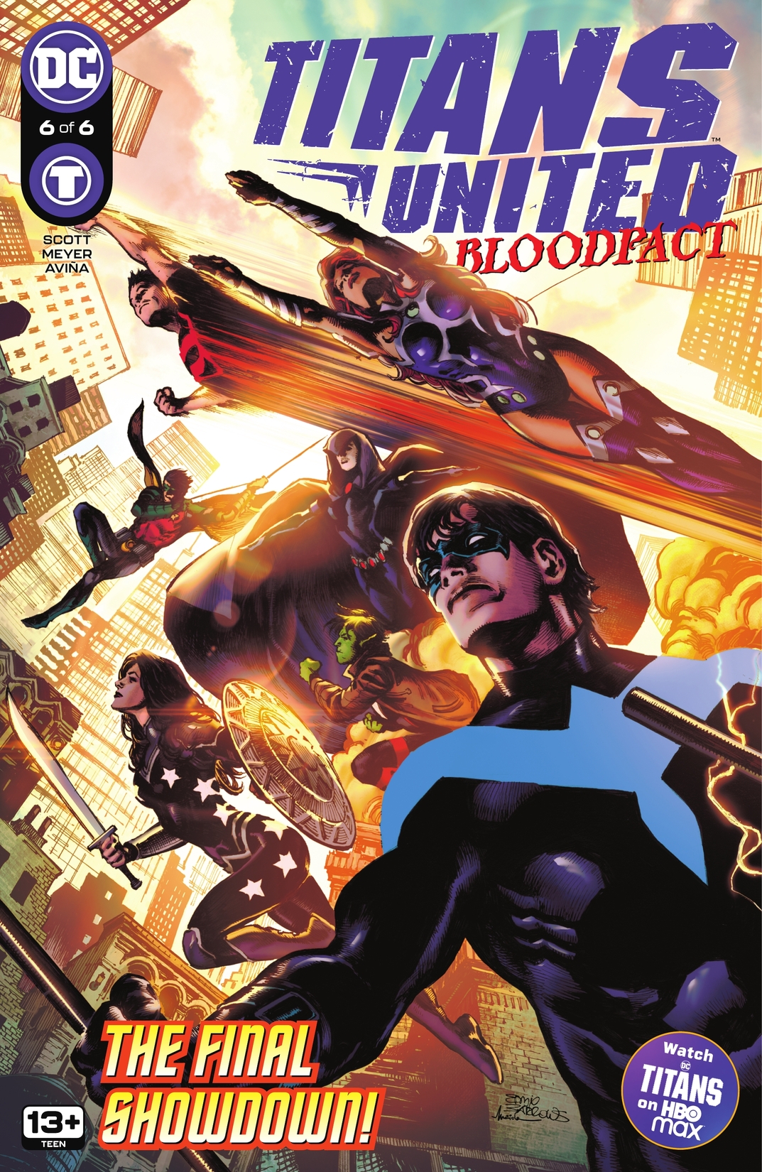 Titans United: Bloodpact #6 preview images