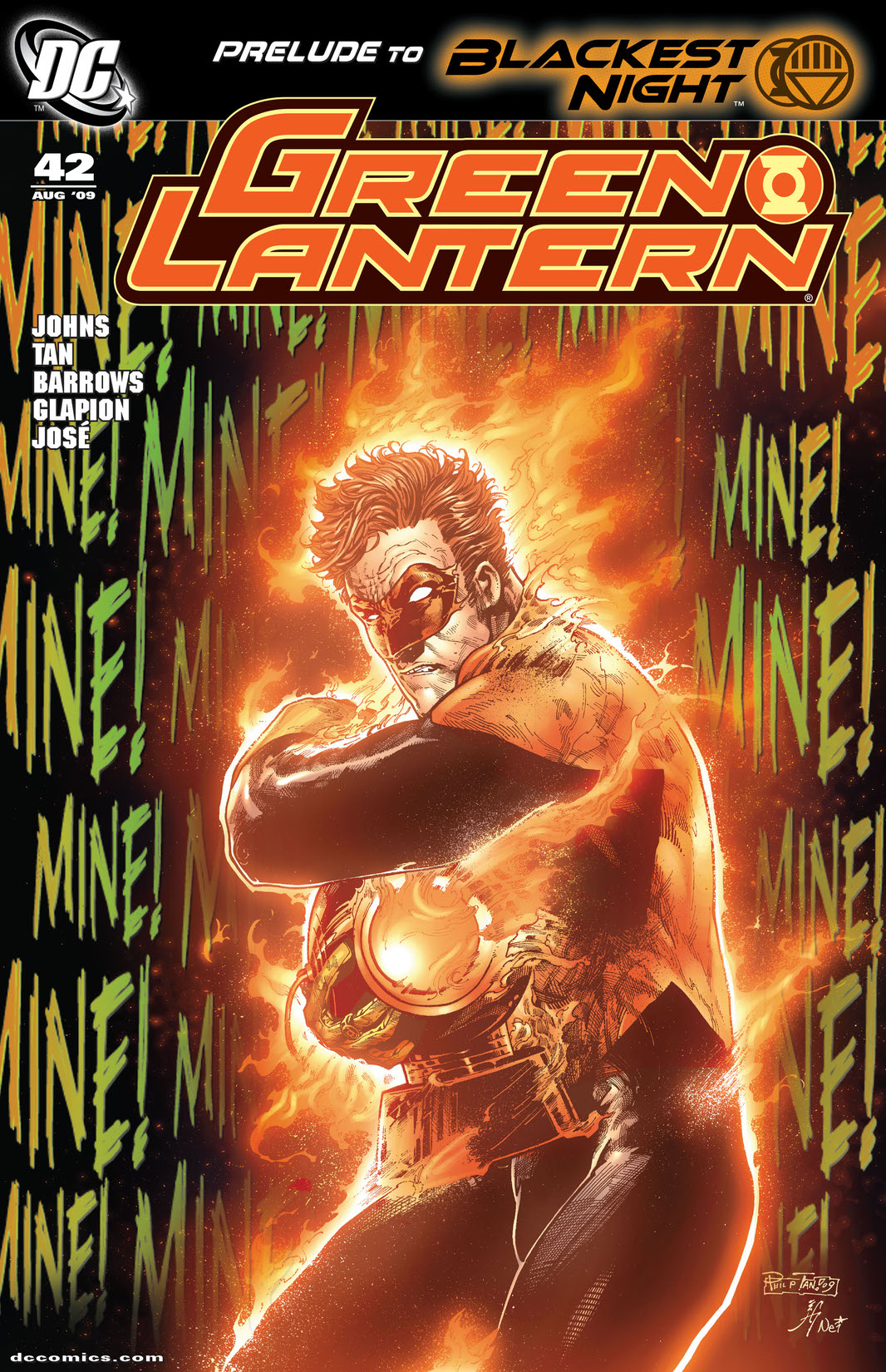 Green Lantern (2005-) #42 preview images