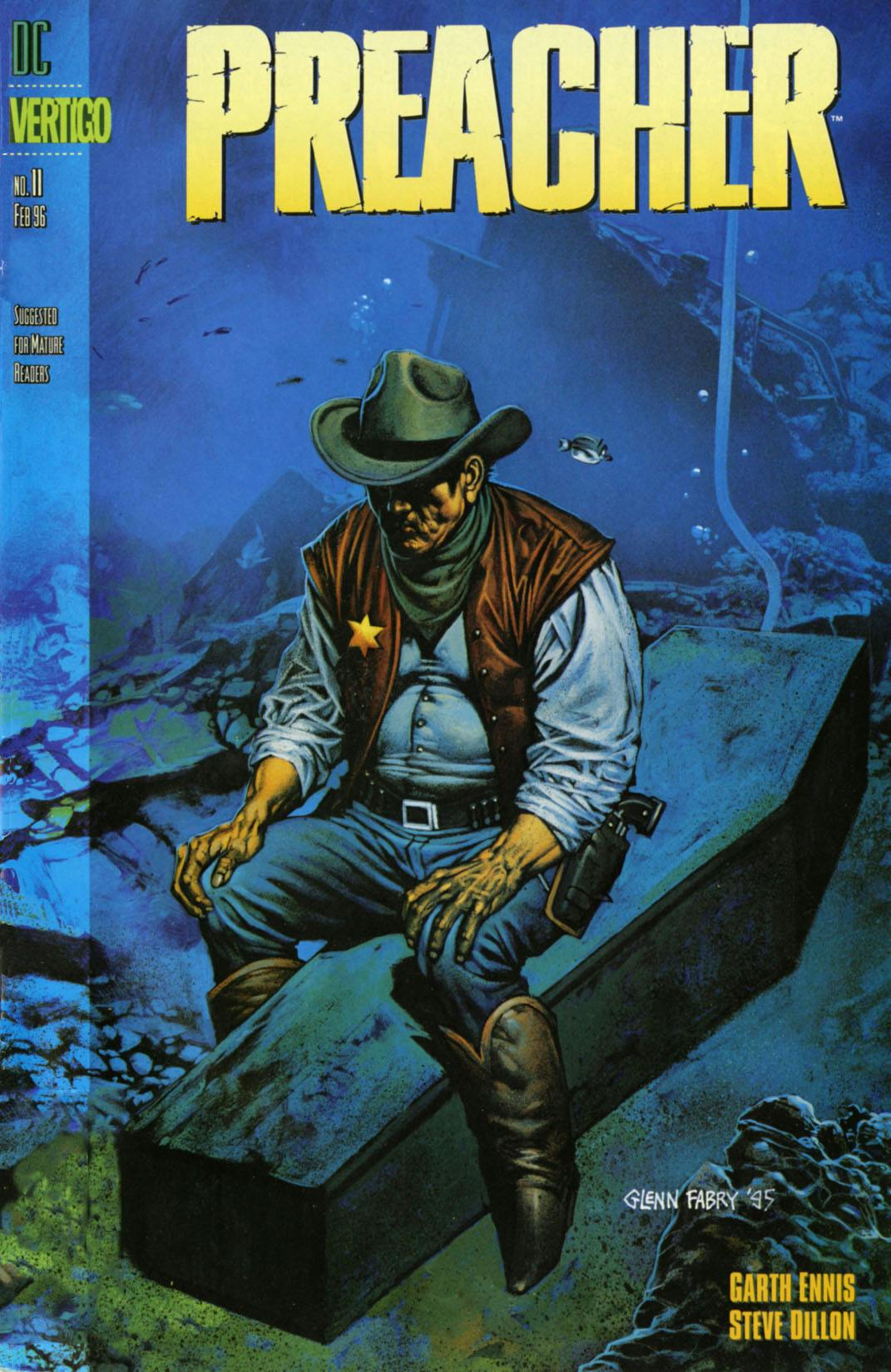 Preacher #11 preview images