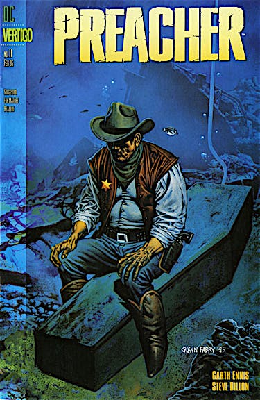 Preacher #11 preview images