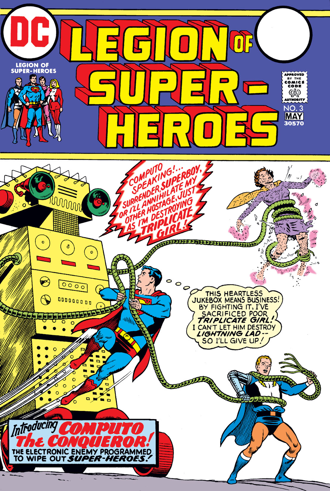 Legion of Super-Heroes (1973-1973) #3 preview images