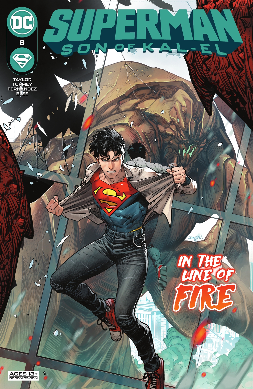 Superman: Son of Kal-El #8 preview images