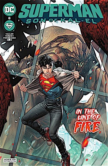 Superman: Son of Kal-El #8 preview images