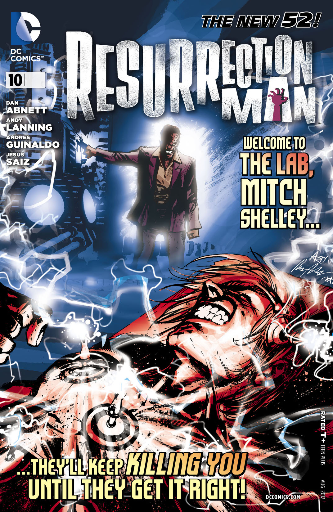 Resurrection Man (2011-) #10 preview images