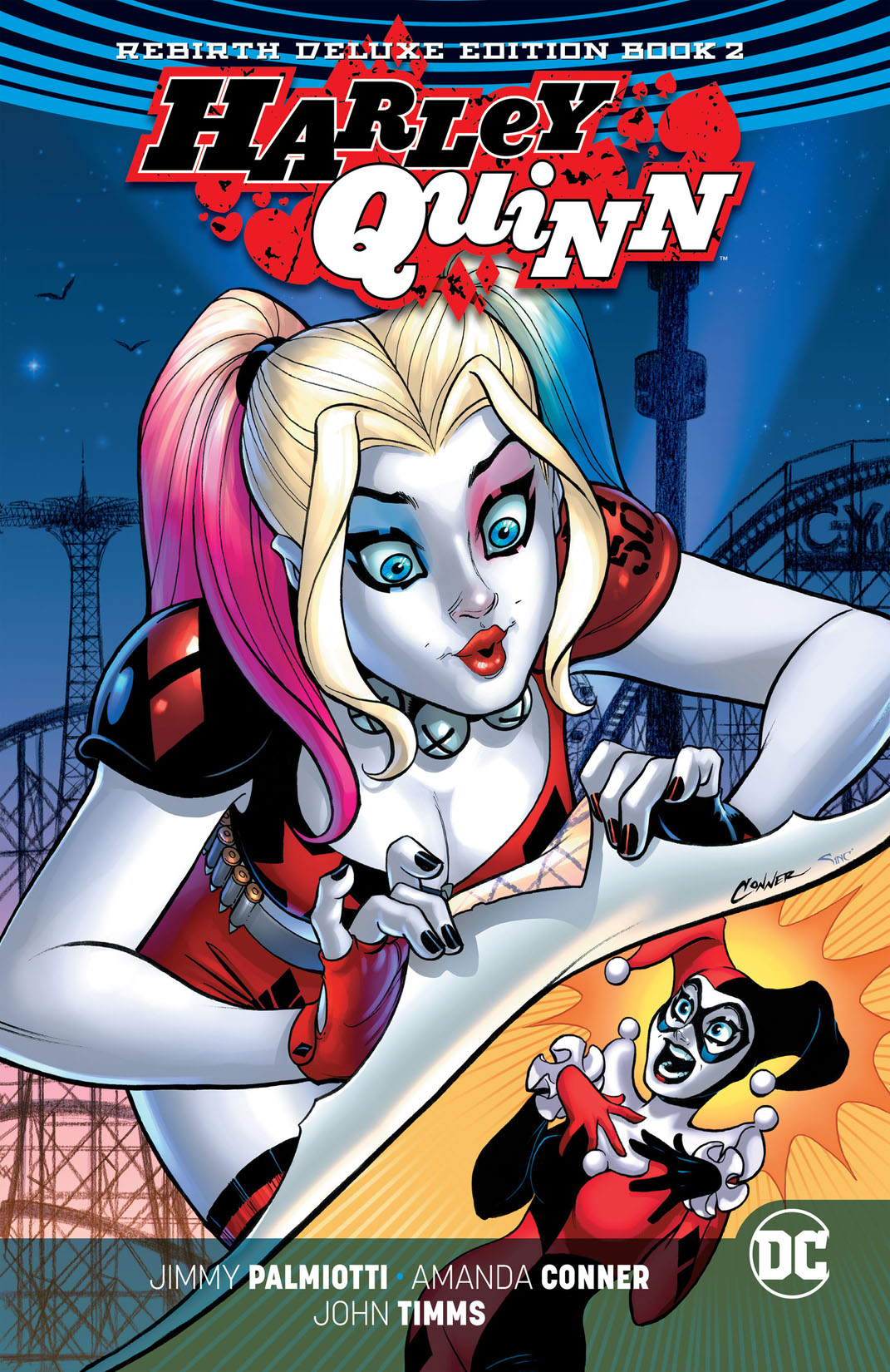 Harley Quinn: The Rebirth Deluxe Edition Book 2 preview images