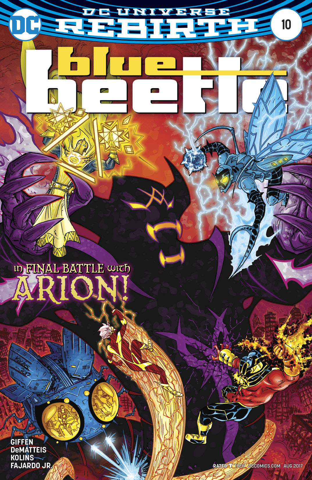 Blue Beetle (2016-) #10 preview images