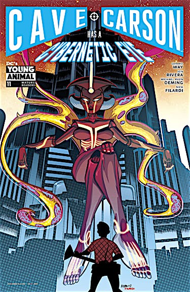 Cave Carson Has a Cybernetic Eye #11 preview images