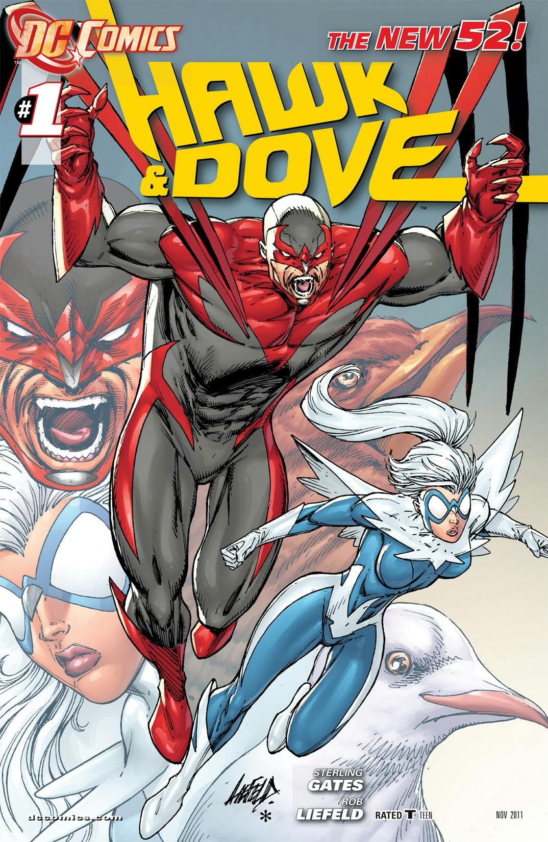 Hawk & Dove (2011-) #1 preview images