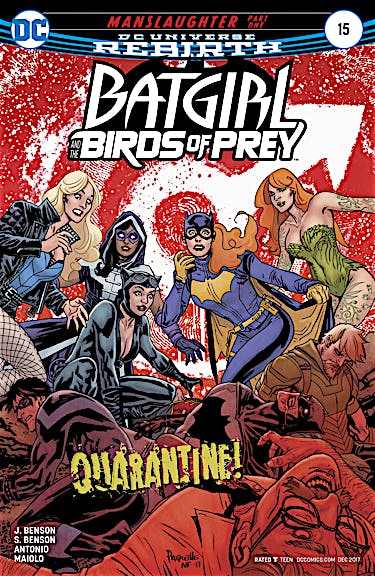 Batgirl and the Birds of Prey #15 preview images