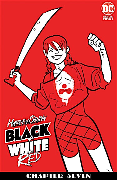 Harley Quinn Black + White + Red #7 preview images